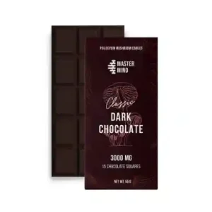 Buy Mastermind Funghi Bar 3000mg – Funghi Bar Dark Chocolate 3000mg